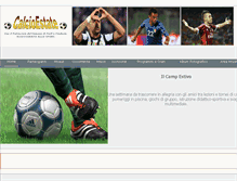 Tablet Screenshot of calcioestate.com